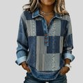 Marcelina | Sweter w Kolorowe Bloki