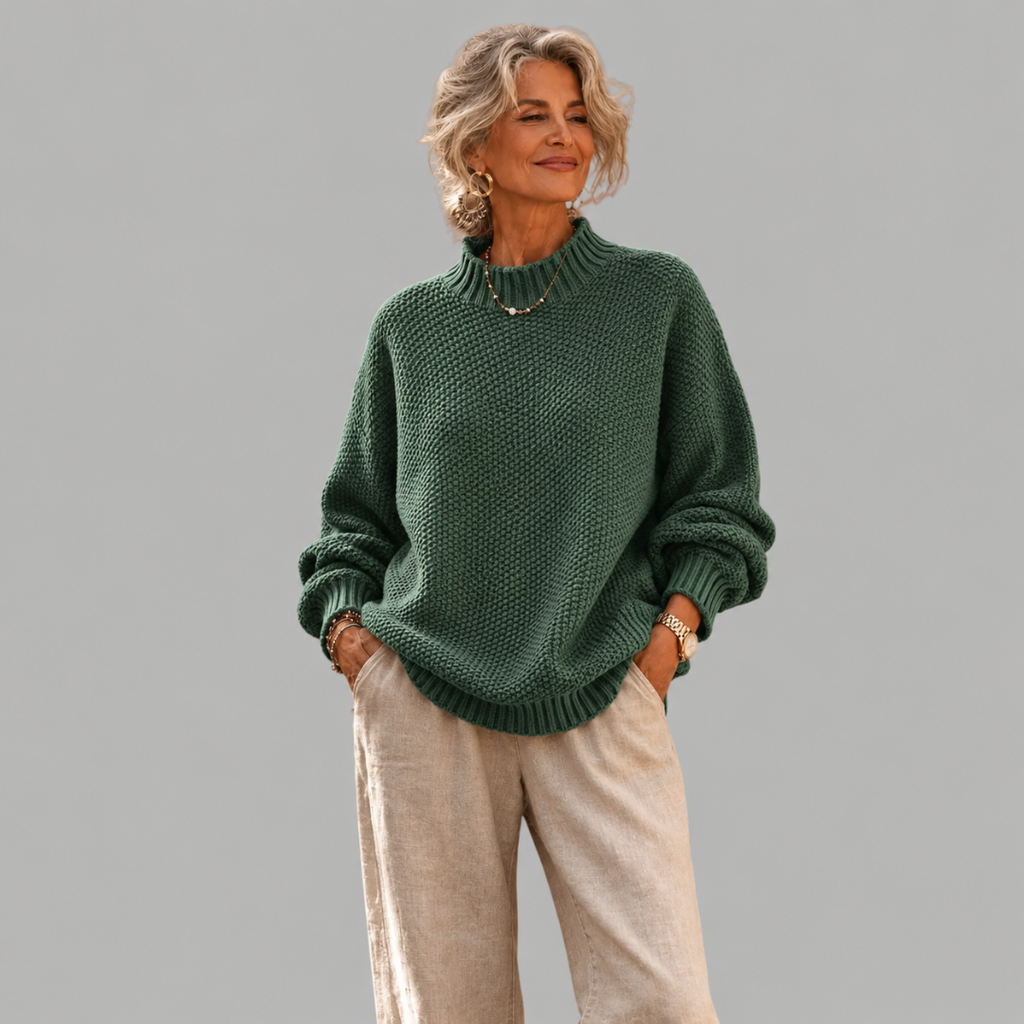 Barbara™ | Sweter Dzianinowy