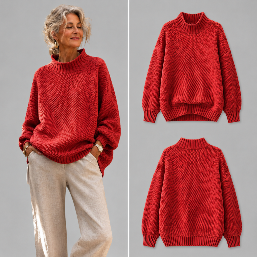 Barbara™ | Sweter Dzianinowy