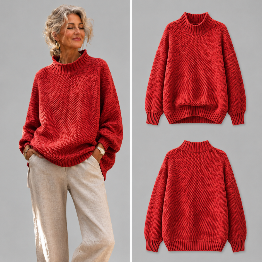 Barbara™ | Sweter Dzianinowy