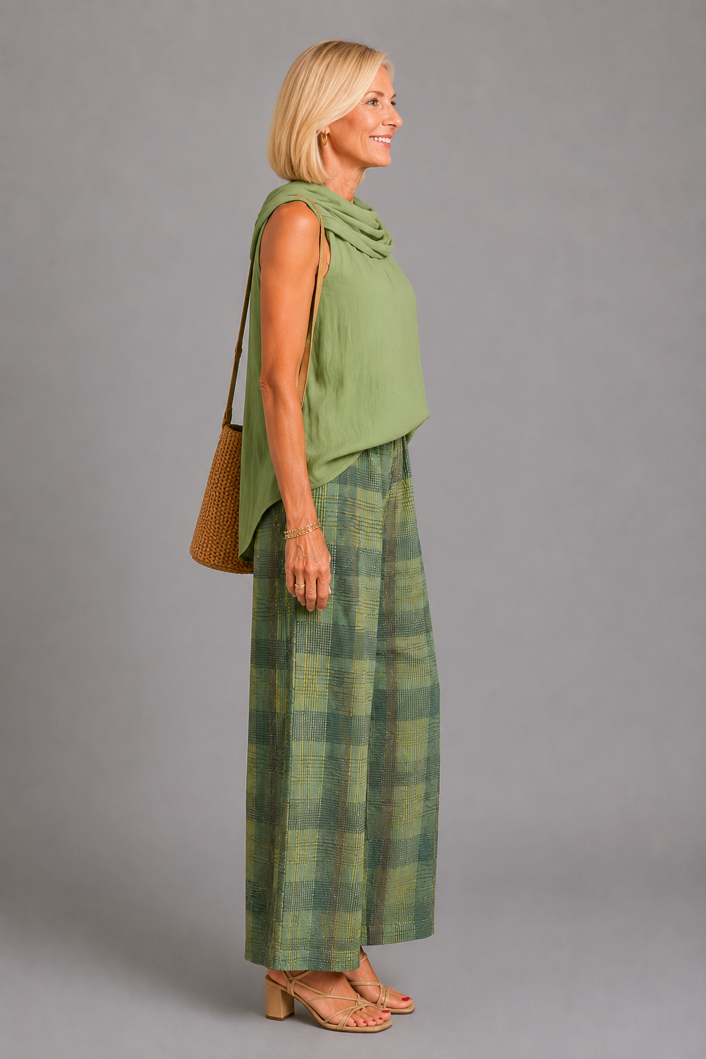 Kamila | Komplet Comfort z Szerokimi Spodniami