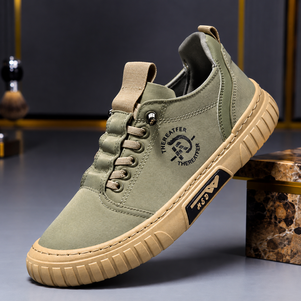 Oskar | Męskie Sneakersy Urban Casual