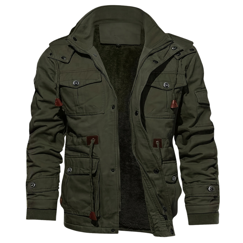 Grzegorz | Długa Kurtka Outdoorowa Premium