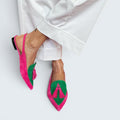 Loredana | Baleriny z Frędzlami i Paskiem na Kostkę