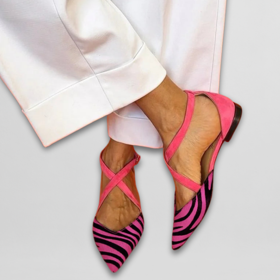 Ornella | Baleriny z Paskami